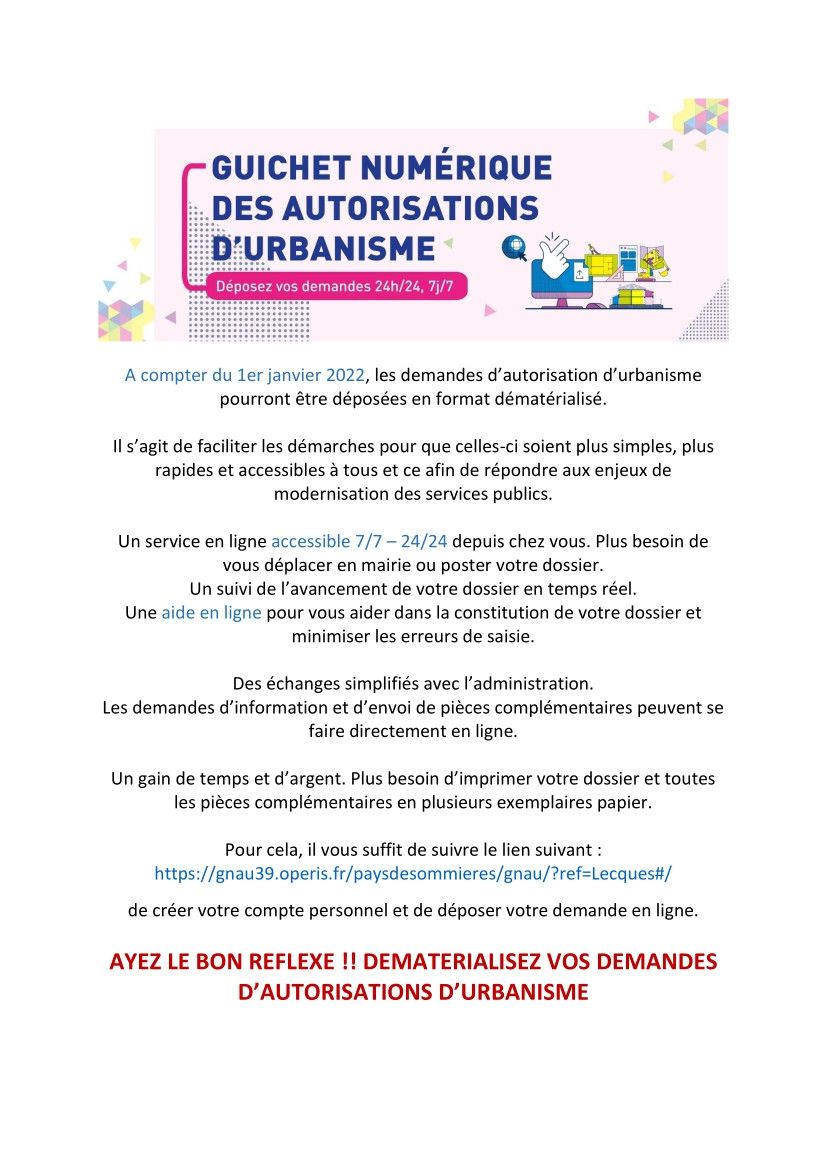 Guichet numérique